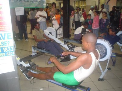 indoor rowing marathon